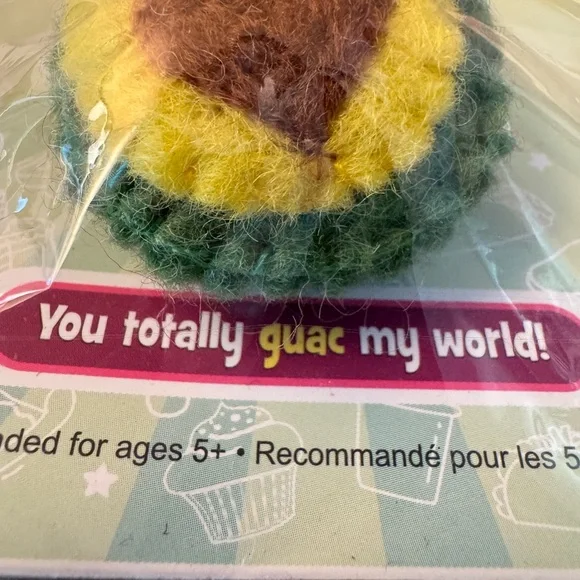 You Totally Guac My World Avocado Keychain - Picture 2 of 4